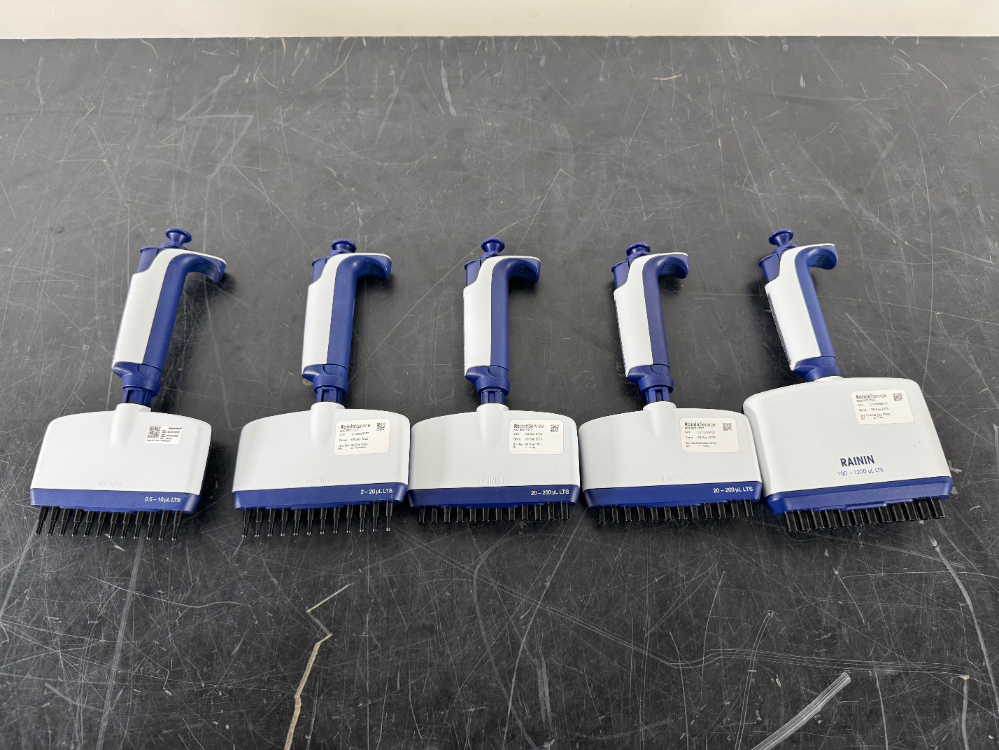 Image of Rainin Pipet-Lite XLS Multichannel Pipettes - Quantity 5